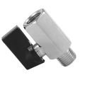 Water purifier small ball valve-2 x 1/4 bsp Ball Valve-pictures color.