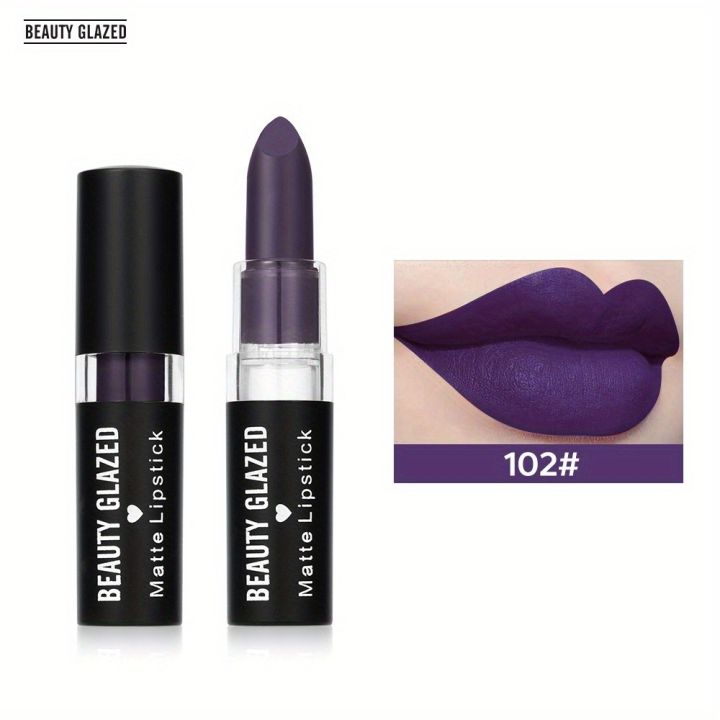Matte%20Misty%20Lipstick%20Purple%20Chocolate%20Lipstick%20Red%20Face%20Black,%20Durable,%20Smooth,%20Moisturizing%20Formula,%20Painting%20Stage%20Cosmetics%20-%20Image%207