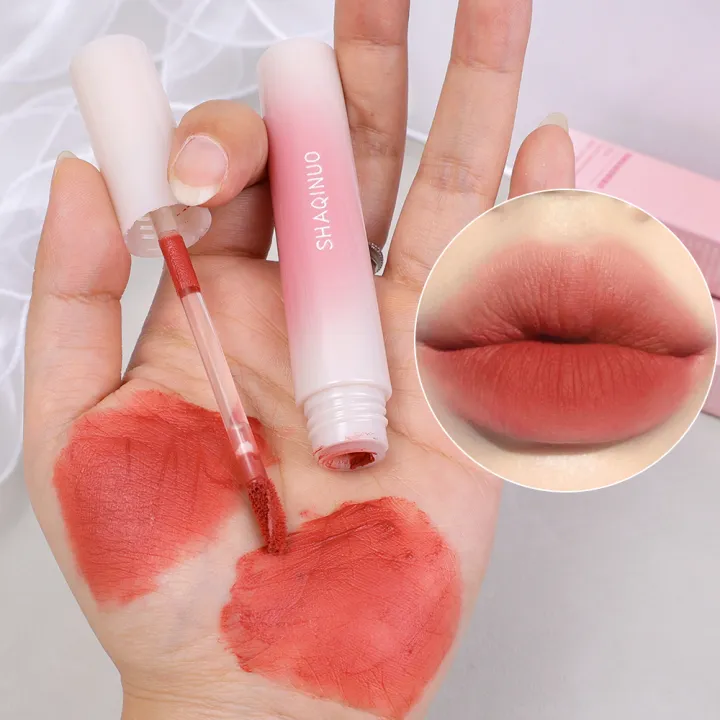 Matte%20Nude%20Rose%20Red%20Brown%20Lip%20Gloss%20Waterproof%20Long-lasting%20Non-stick%20Cup%20Velvet%20Lip%20Mud%20Liquid%20Lipstick%20Korean%20Makeup%20Lip%20Tint%20-%20Image%204