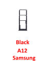 Phone Sim SD Card Tray For Samsung Galaxy A52 A52s A72 5G A02 A12 New SIM Adapter Chip Holder Slot Drawer Parts + Tool. 