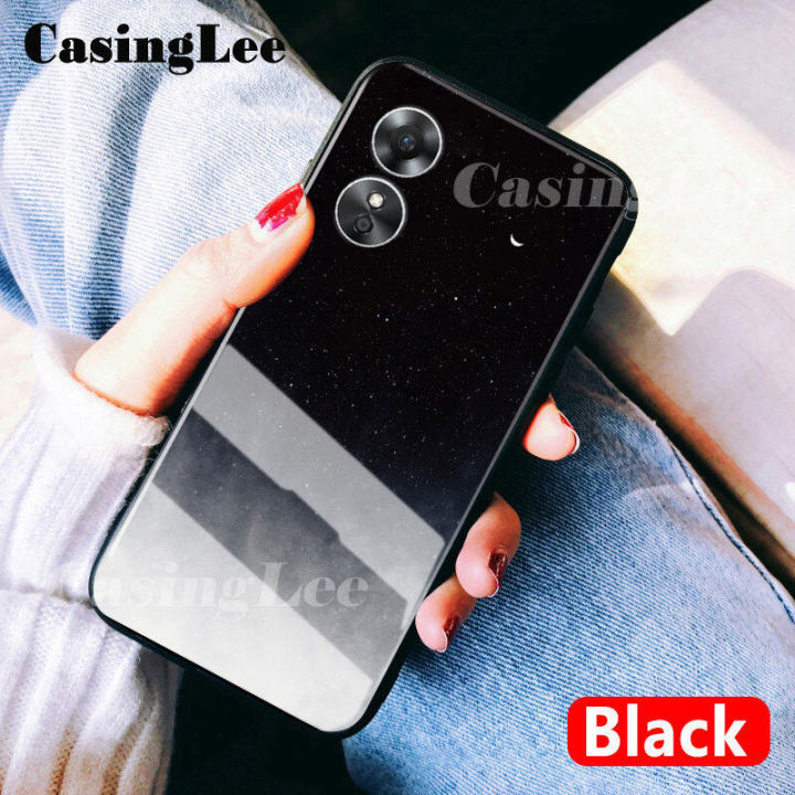 For%20OPPO%20A17K%20Case%20Protector%20Phone%20Cases%20Starry%20Sky%20Couple%20Back%20Cover%20Casing%20Hp%20for%20OPPO%20A17K%20Mirror%20Glass%20-%20Image%203