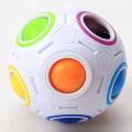 Rainbow Ball Magic Cube Fidget Toy Puzzle Magic Rainbow Ball Puzzle Fun Fidget.