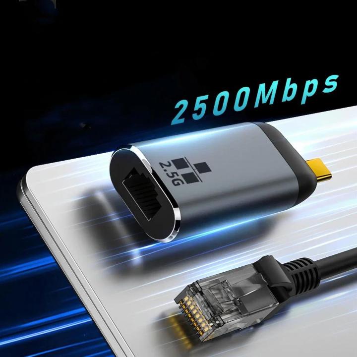 USB%20C%20Ethernet%20Adapter%202.5G%20Gigabit%20Network%20Adapter%20Thunderbolt%203%20RJ45%20LAN%20Converter%20for%20IMac%202021%20M1,%20MacBook%20Pro/Air,%20-%20Image%205