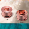 3pcs/set Silicone Lipstick Mold Aluminum Ring Mould Holder DIY Crafts Toolss Fengshi.