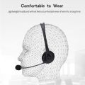 SOYTO SY490 Teaching Office Network Class Student Education Computer Headset, Style: Double Ear Black Separation USB.
