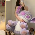 GIANT SIZE Purple Stitch Plush Toys Cartoon 25.