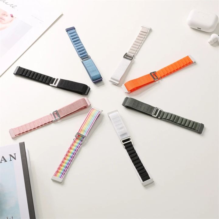 Alpine%20Loop%20Nylon%20Strap%20For%20Huawei%20Band%207%20Smart%20Watch%20Wristband%20Sport%20Belt%20Bracelet%20-%20Image%204