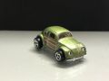 Hot Wheels Volkswagen Beetle Color Green, Scale - 1:64.