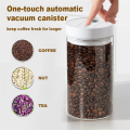 Electric Coffee Beans Vacuum Sealed Tank Food Storage Jars Household Moisture-Proof Air Extraction Airtight Container High Guality A. 