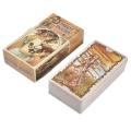 Tarot Mucha Cards Tarot Deck Card Game Toy Tarot Divination Card Game Board Guidance Divination for beginners.