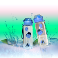 Premium 750ML Sports Water Drinking Bottle Streen Plastic Primary Rubber Raw.