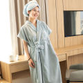 BC10 bath towel women's home 2023 new style than cotton cotton absorbent wearable adult bath wrap bathrobe style. 