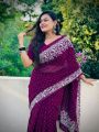 New Screen Print Half Silk Saree for Women. 