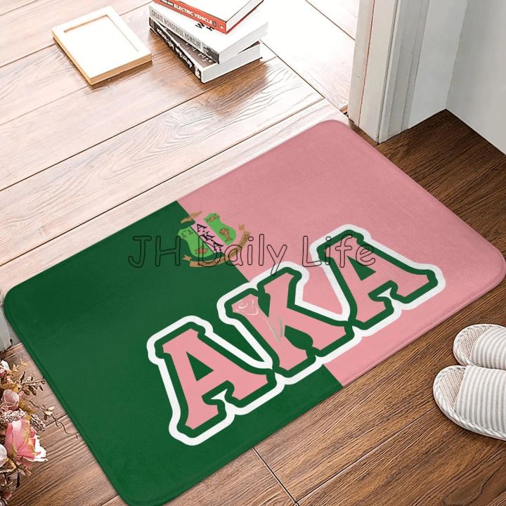 AKA%20Sorority%20Welcome%20Doormat%20Entrance%20Floor%20Mat%20Rug%20Non%20Slip%20Mats%20Carpet%20for%20Indoor%20Patio%20Bathroom%20Kitchen%20Living%20Room%20Bedroom%20-%20Image%207