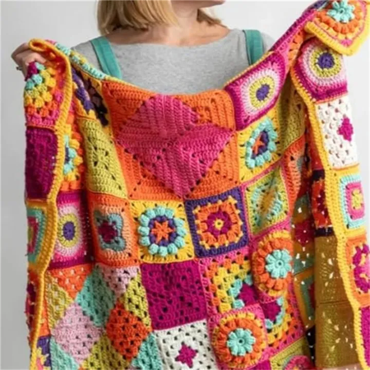 50PCS%20Mix%20&%20Matchs%20Design%20the%20Granny%20Square%20Card%20Decks,Knitting%20Kit%20-%20Image%205