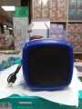 Wireless Portable Rechargeable Mini Disco Speaker X-911 with Bluetooth, FM Radio, AUX, TF Memory Card Reader and USB Pen Drive.