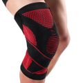 Kuangmi Silicone Knee Pads Volleyball Knee Sleeve Elastic Knee Brace Support Sports Adjustable Bandage knee Protector Basketball. 