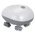 Electric Pet Cats Massager for Dog Body Scalp Head Relaxing Shoulder Neck Health Care Massage-White.