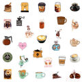 ❉ I Need More Coffee Series 02 Stickers ❉ 50Pcs/Set DIY Fashion Luggage Laptop Skateboard Doodle Decals Stickers. 