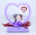 URVI Creation Battery Operated Couple Showpiece Best Valentines Day Gift for Girlfriend Boyfriend Wife Husband. 