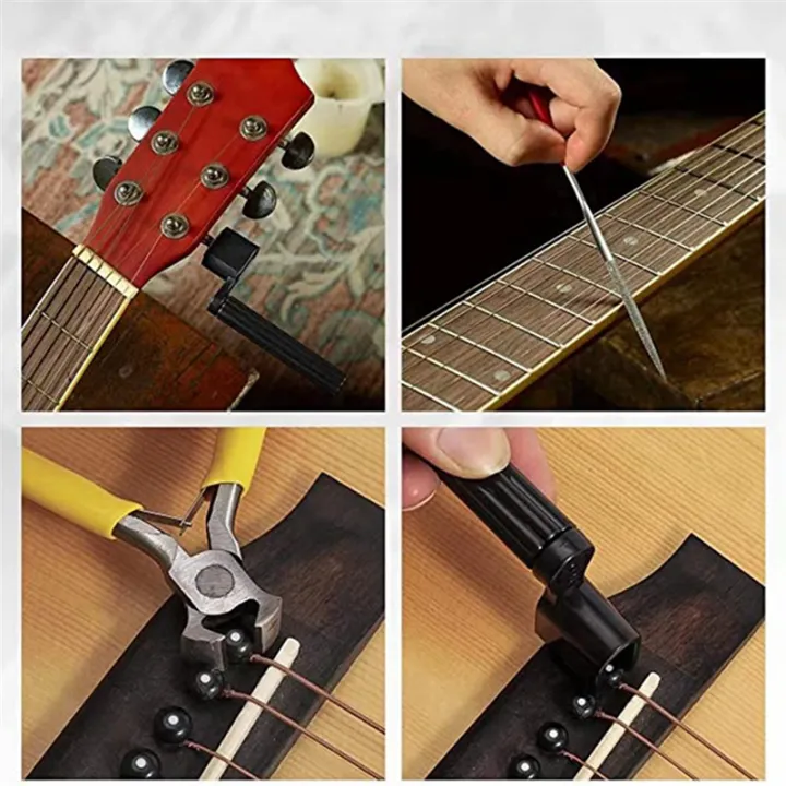 77%20Pieces%20Guitar%20Maintenance%20Kit%20Repair%20Tool%20Set%20Metal+Plastic%20String%20Instruments%20with%20Tote%20Bag%20Acoustic%20Guitar,%20-%20Image%204