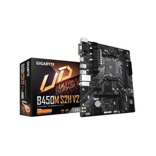 Gigabyte B450M S2H V2 AMD DDR4 Micro ATX Motherboard
