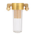 Dental Water Filter Extending Copper Water Filter Treatment Device With 2Pcs Connectors Dental Chair Accessory Compact Equipment. 