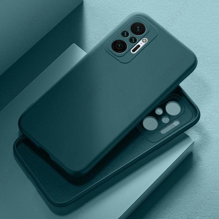 For Xiaomi Redmi Note 10 Pro Xiaomi Redmi Note 10 Pro Max Matte Liquid  silicone Soft Gel Rubber Shockproof Phone Case Back Cover - Main Image