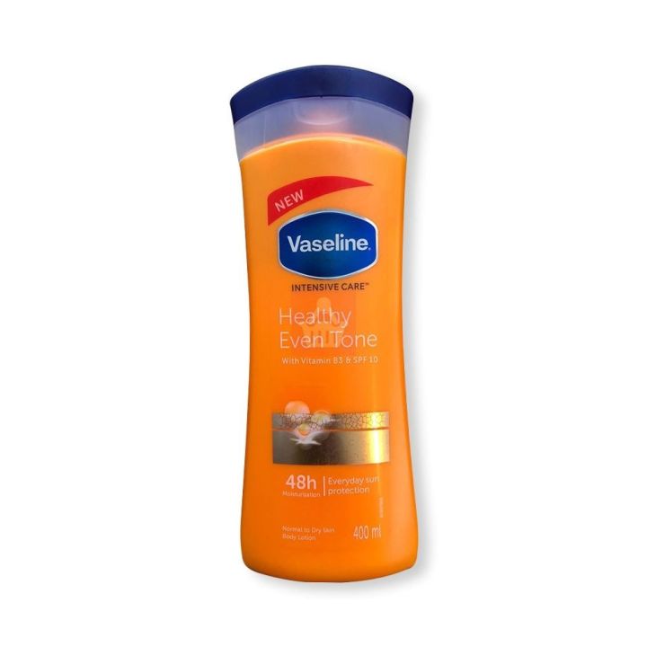 400 ml Vaseline Lotion healthy even tone yellow color Any season used International South African Product for male / female