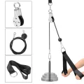DIY Fitness Pulley Cable Machine Biceps Triceps Hand trength Training. 