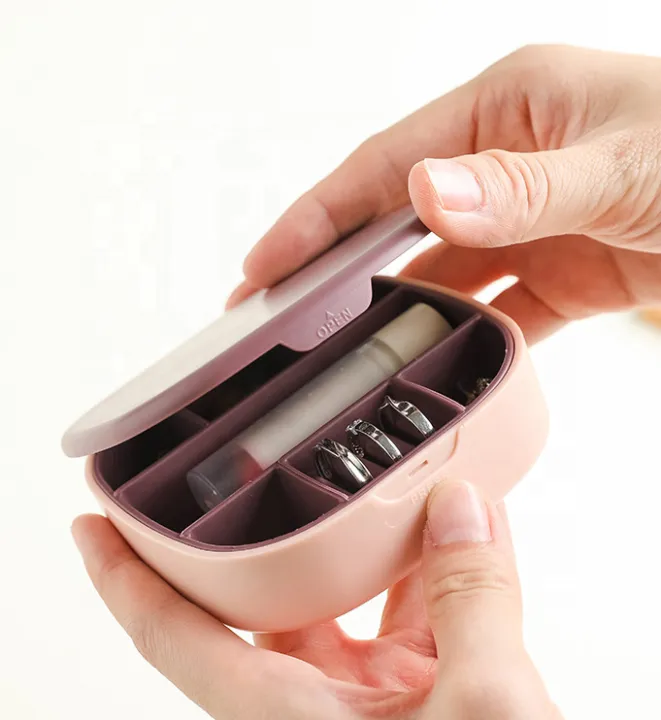 7%20Compartment%20Jewelry%20Storage%20Box%20Lipstick%20Earrings%20Ring%20Dust-proof%20Storage%20Box%20Household%20Storage%20Tool%20with%20Mirror%20-%20Image%2010