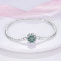 925 Silver Orgrinal Bracelet Butterfly Cat Dog Paw Safety Chain Star Moon Clover Tree of Life Bracelets Bangle For Women Jewelry. 
