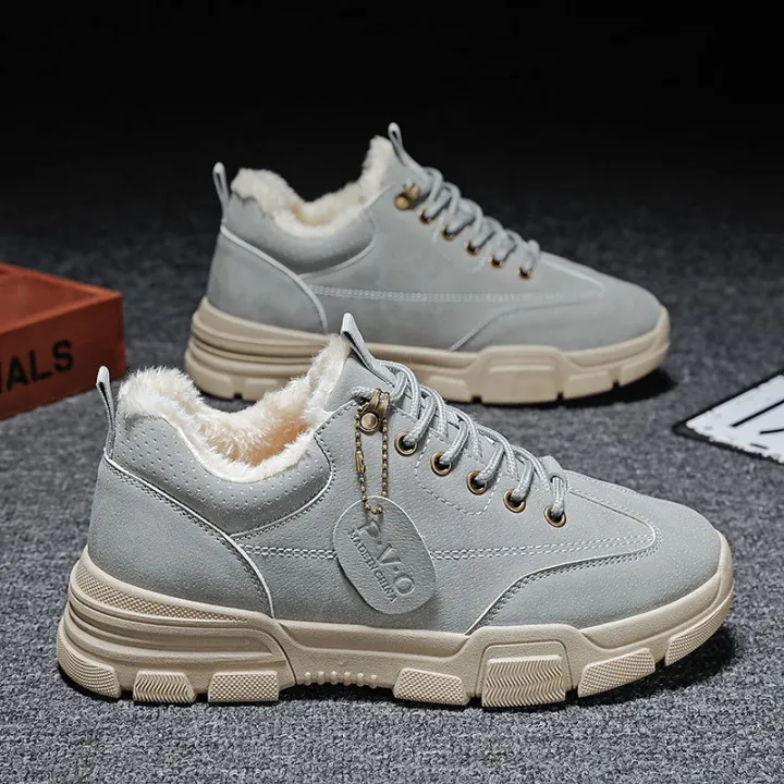 2022Winter%20Worker%20Boot%20Men's%20Low-Top%20Casual%20Warm%20with%20Velvet%20Thick%20Cotton%20Shoes%20Mid-Top%20Tide%20All-Matching%20Snow%20Boots%20Ankle%20Boots%20-%20Image%204