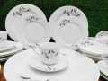 32 Pcs Dinner Set Protik .With 6x Dinner Plate, 6x Breakfast Plate, 6x Cup, 6x Saucer, 6x Sweet Bowl, 1x Curry Bowl, 1x Rice Dish.. 