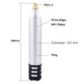 2PCS 0.6L Soda Maker Refillable Soda Spare Reusable Accessory for Soda Machines ,Black+Blue+Silver.