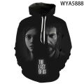 Hoodies Last Of Us 2 The Last Of Us Part 2 Men Women Children Sweatshirts 3D Printed Boy Girl Kids Streetwear Pullover Jacket. 