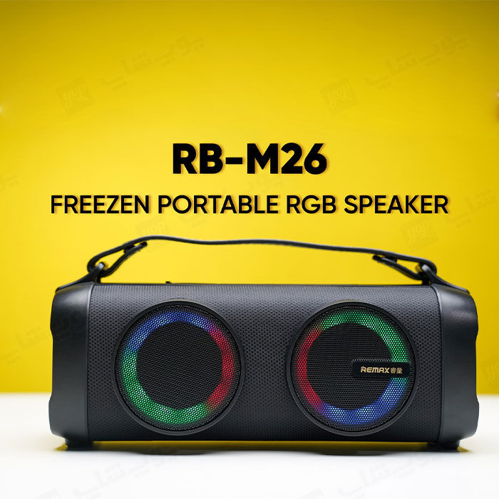 REMAX RB-M26 RGB Wireless Bluetooth Speaker Bass Portable With ...