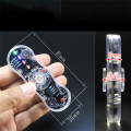 Display LED Light-Emitting Gyroscope DIY Practical Soldering Practice Kit Practice Learning Electronics Training Board Electronic Soldering Tools (TL).