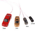 1:75/100/150/200 Plastic Model Cars with Led Lights Micro Scene Building Decoration Accessaries Fengshi. 