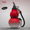 Chinese Retro-Inspired Gourd Style Water Bottle 800ML Gourd Water Bottle Gourd Sports Water Bottle.