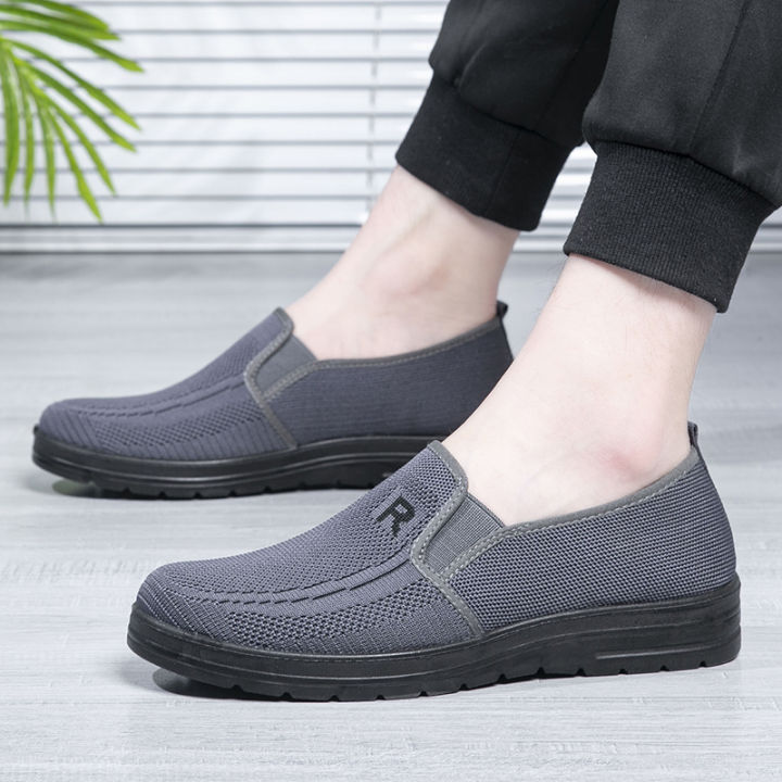 Old%20Beijing%20Cloth%20Shoes%20Men's%20Casual%20All-Matching%20Shoes%20Lightweight%20Flying%20Woven%20Breathable%20Dad%20Slip-on%20Middle-Aged%20and%20Elderly%20Large%20Size%20Shoes%20-%20Image%202