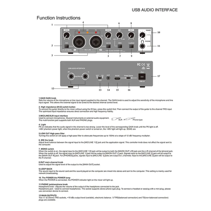 1%20Piece%20Sound%20Card%20Studio%20Record%20USB%20Audio%20Interface%20Sound%20Equipment%2048V%20Phantom%20for%20Recording%20Red%20-%20Image%206