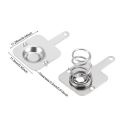 3Pair- SINGLE Battery Metal Spring Terminal Nickeling Plate Connector Holder Steel Contact Battey Cables Wire Positiv Negative Conversion For Remote AA AAA 18650 14500 Batteries. 