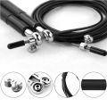 Outtobe 3M Jump Rope High Speed Steel Wire Cable Professional Jump Rope with Metal Ball Bearings in Handles. 