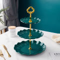 3-tier Cupcake Stand Fruit Plate Holder Desserts Snack Candy Buffet Stand Tower For Christmas Wedding Party. 