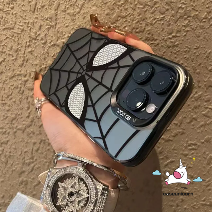 Trendy%20Spider-Man%20Case%20For%20Realme%205%20C12%20C25%20C51%20C53%20C55%20C35%205i%209i%208i%206i%205s%207i%20C15%20C67%20Note%2050%20C20%20C21Y%20C30%20C11%20C21%20C33%20C25Y%20C17%20C20A%20Narzo%2050%20Luxury%20Plating%20Acrylic%20IMD%20Soft%20Cover%20-%20Image%208