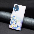 Colored Drawing Pattern Leather Phone Case For Nokia C110/Nokia G310/Nokia G42/Nokia C02. 
