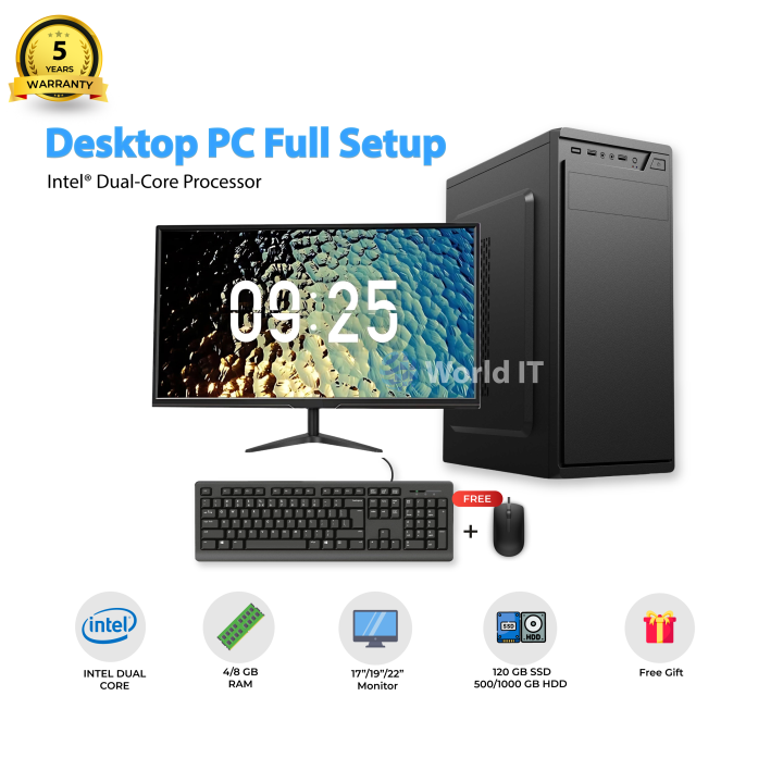 Intel%20Dual%20Core%20Desktop%20Computer%20Full%20Setup%20%7C%20Customizable%204-8GB%20RAM,%20120GB%20SSD,%20500GB-1TB%20HDD%20&%20Monitor%20%7C%20Affordable%20Budget%20Office%20&%20Gaming%20PC%20Windows%2010%20Pro%202025%20-%20Image%202