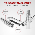 Expanding Stainless Steel Ring Mandrel Replacement with Hex Key-Heavy Duty Ring Shaper Tool for Ring Turning and Ring Making7.5-10.5. 