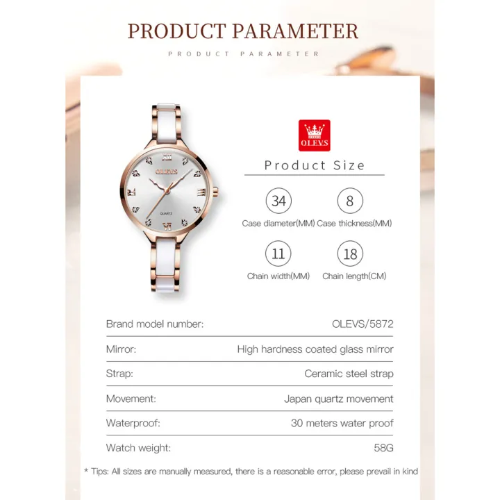 OLEVS%205872%20White%20And%20RoseGold%20Ceramic%20Steel%20Analog%20Watch%20For%20Women%20-%20RoseGold%20&%20White%20-%20Image%205